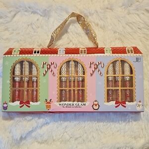 NEW Wonder Glam Lip Gloss Set - Red and Pink Shades